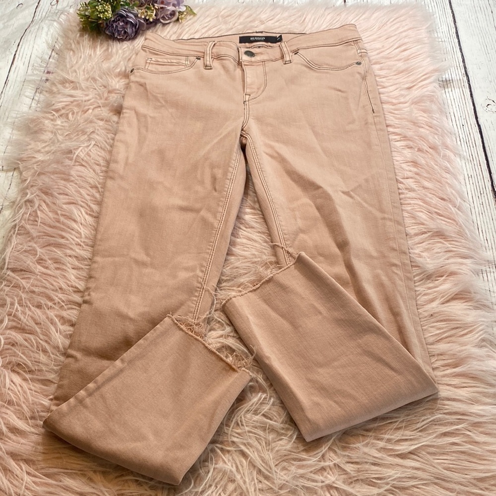 Hudson Tally Light Pink Skinny Jeans sz 26
